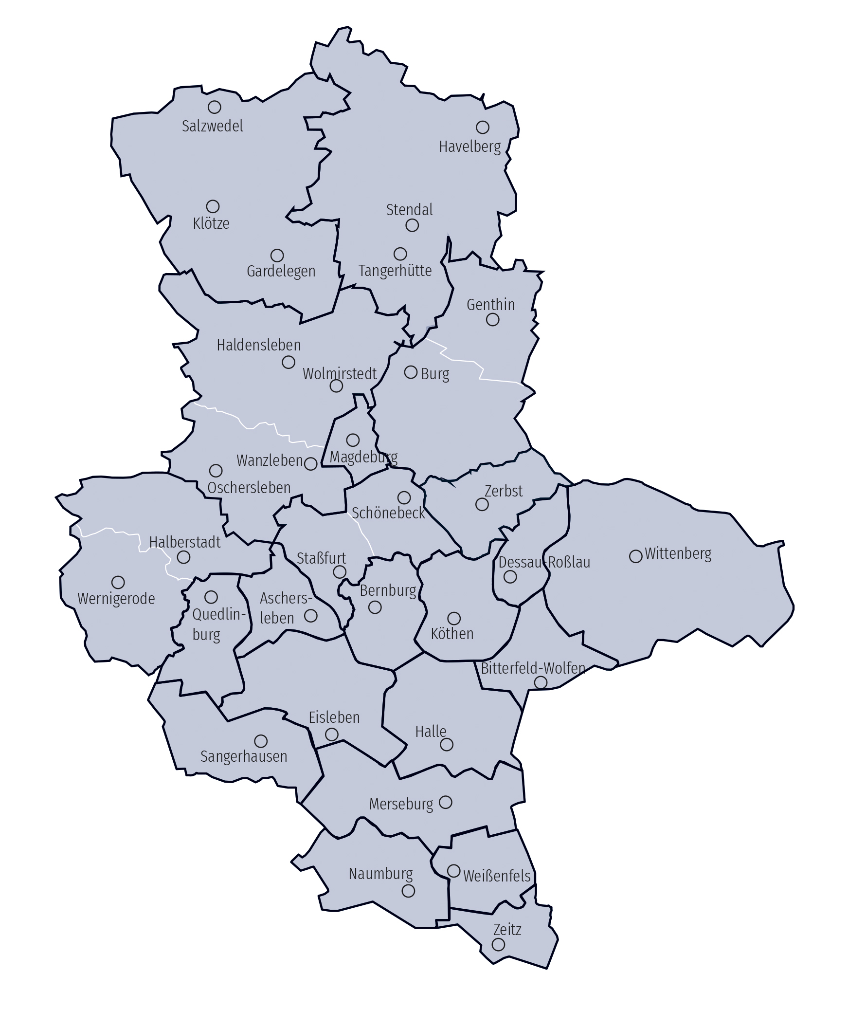 Beilagen und Prospekte - Verteilgebiet Sachsen-Anhalt