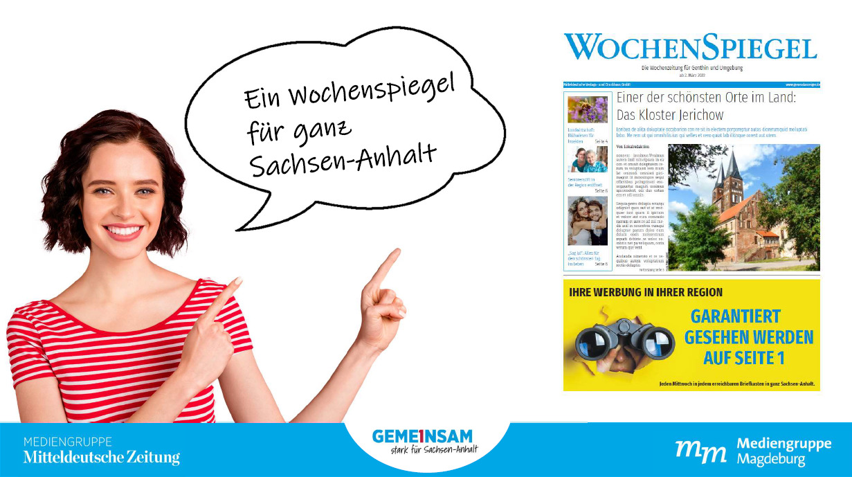 Ein Wochenspiegel für ganz Sachsen-Anhalt