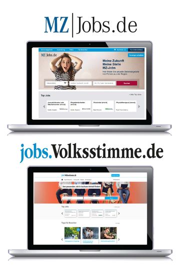 Jobportale jobs.volksstimme.de mz-jobs.de