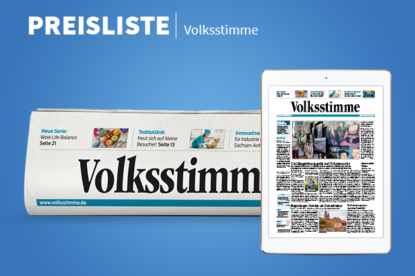 Mediadaten Volksstimme