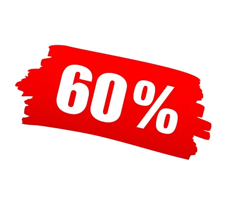 60% 